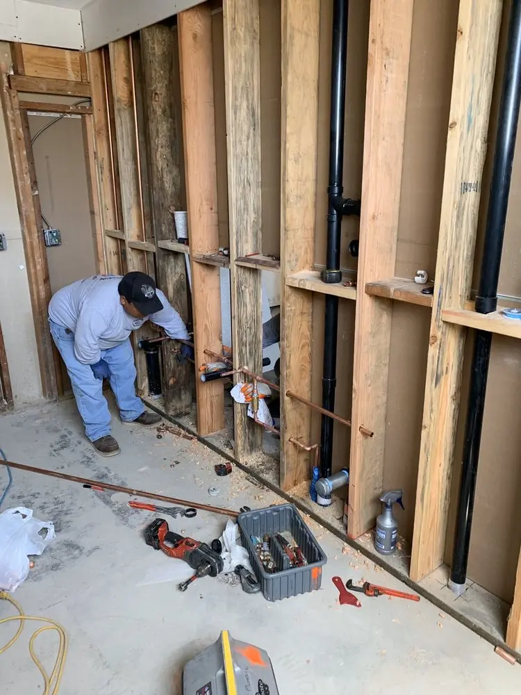 Commercial rough-in plumbing for Gas Line Repair in Cypresswood Glen
